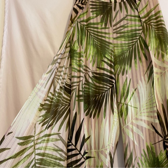 Vince Camuto Swim Cover-up Palazzo Pants; Green Multi pattern, Size XS - Picture 12 of 14